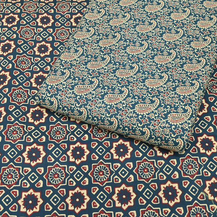 Premium Cotton Printed Fabric – Soft Breathable Designer Cotton Fabric - 000350-R5