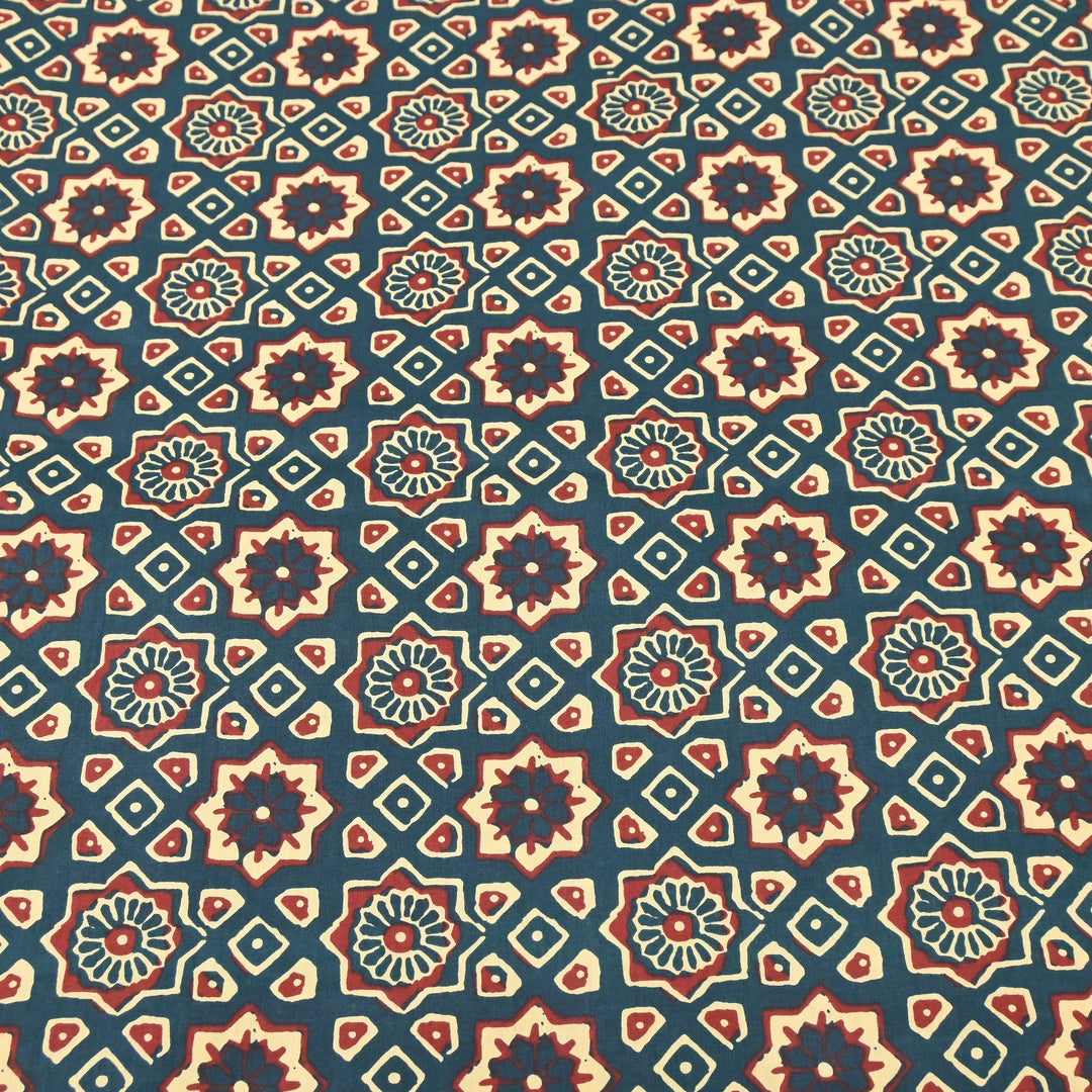 Premium Cotton Printed Fabric – Soft Breathable Designer Cotton Fabric - 000350-R5
