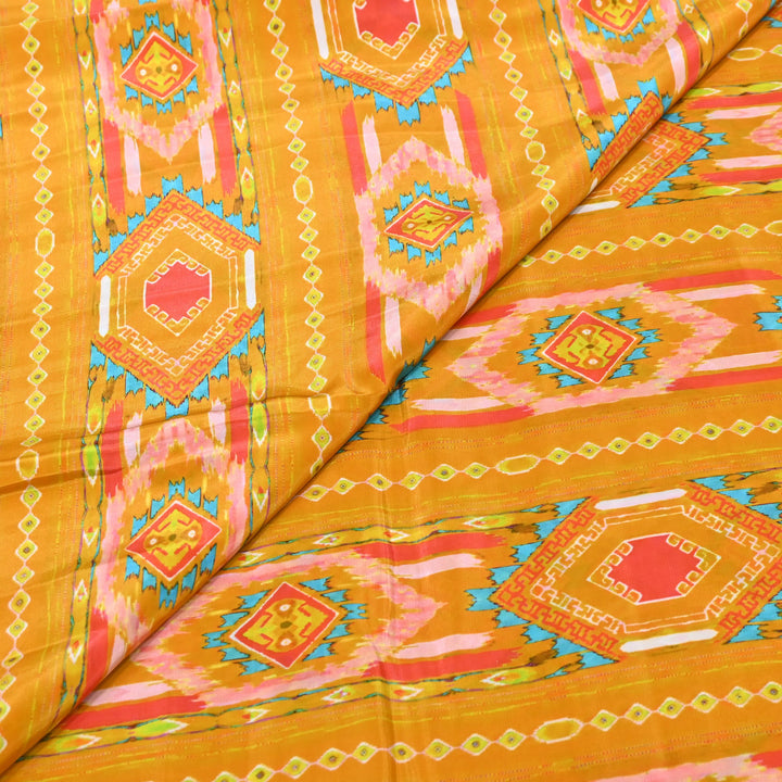 Viscose Crepe Digital Print | Designer Printed Fabric | 001166-20