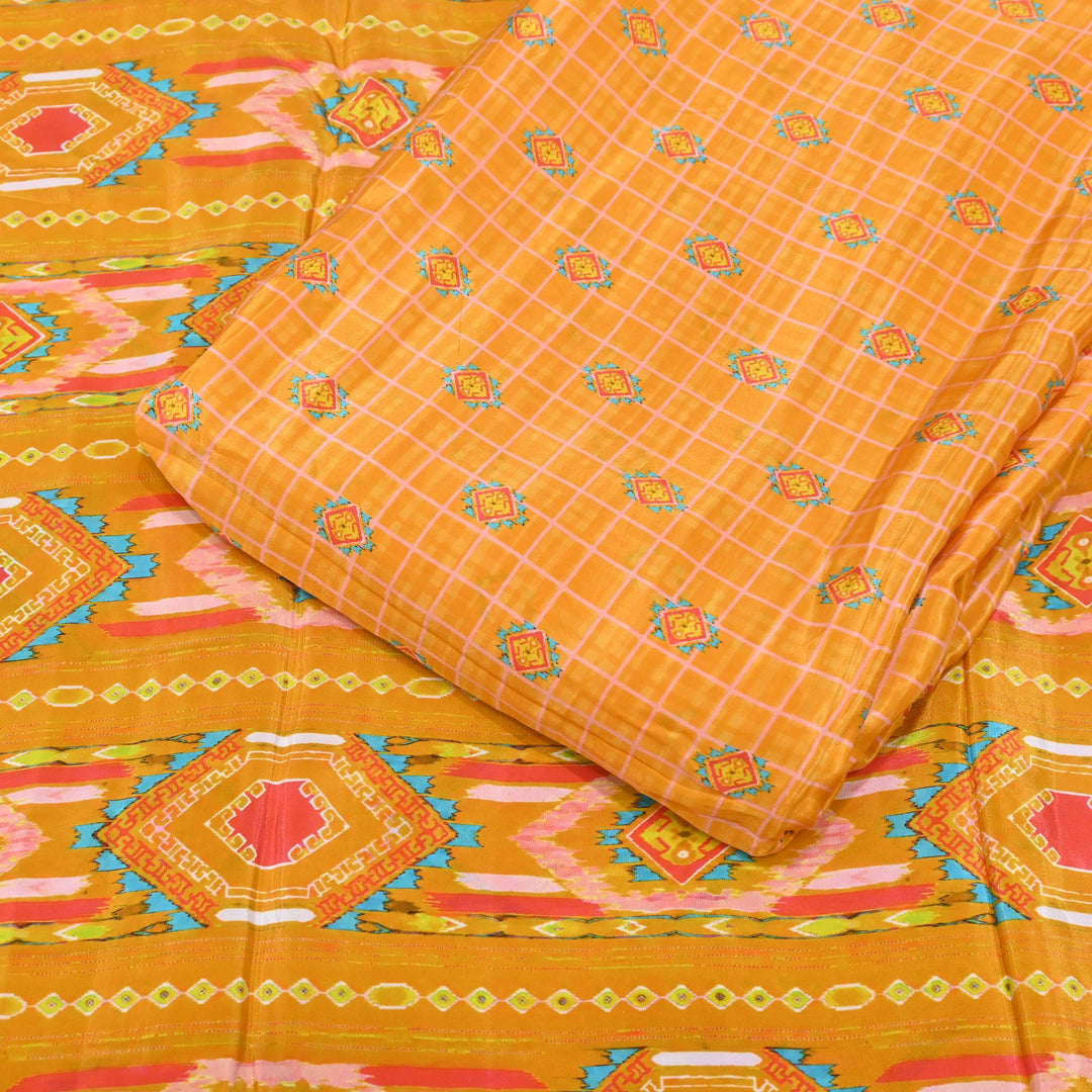 Viscose Crepe Digital Print | Designer Printed Fabric | 001166-20