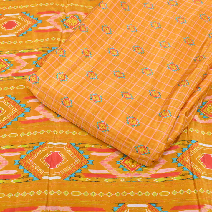 Viscose Crepe Digital Print | Designer Printed Fabric | 001166-20