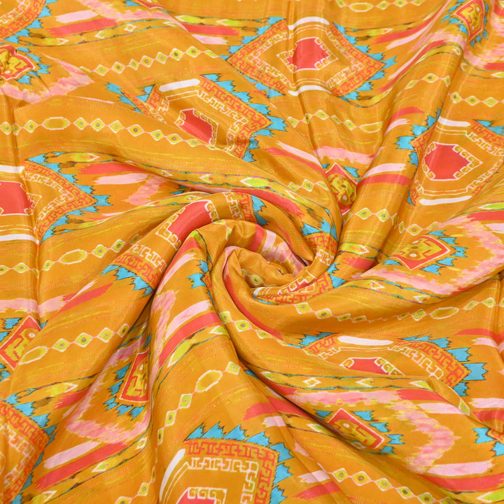 Viscose Crepe Digital Print | Designer Printed Fabric | 001166-20