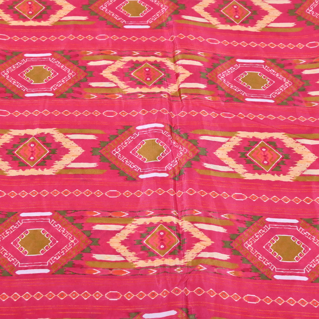 Viscose Crepe Digital Print | Designer Printed Fabric | 001166-22