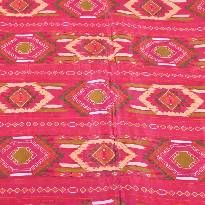 Viscose Crepe Digital Print | Designer Printed Fabric | 001166-22