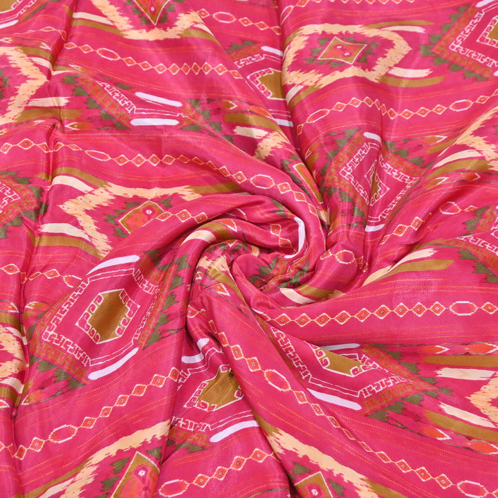 Viscose Crepe Digital Print | Designer Printed Fabric | 001166-22