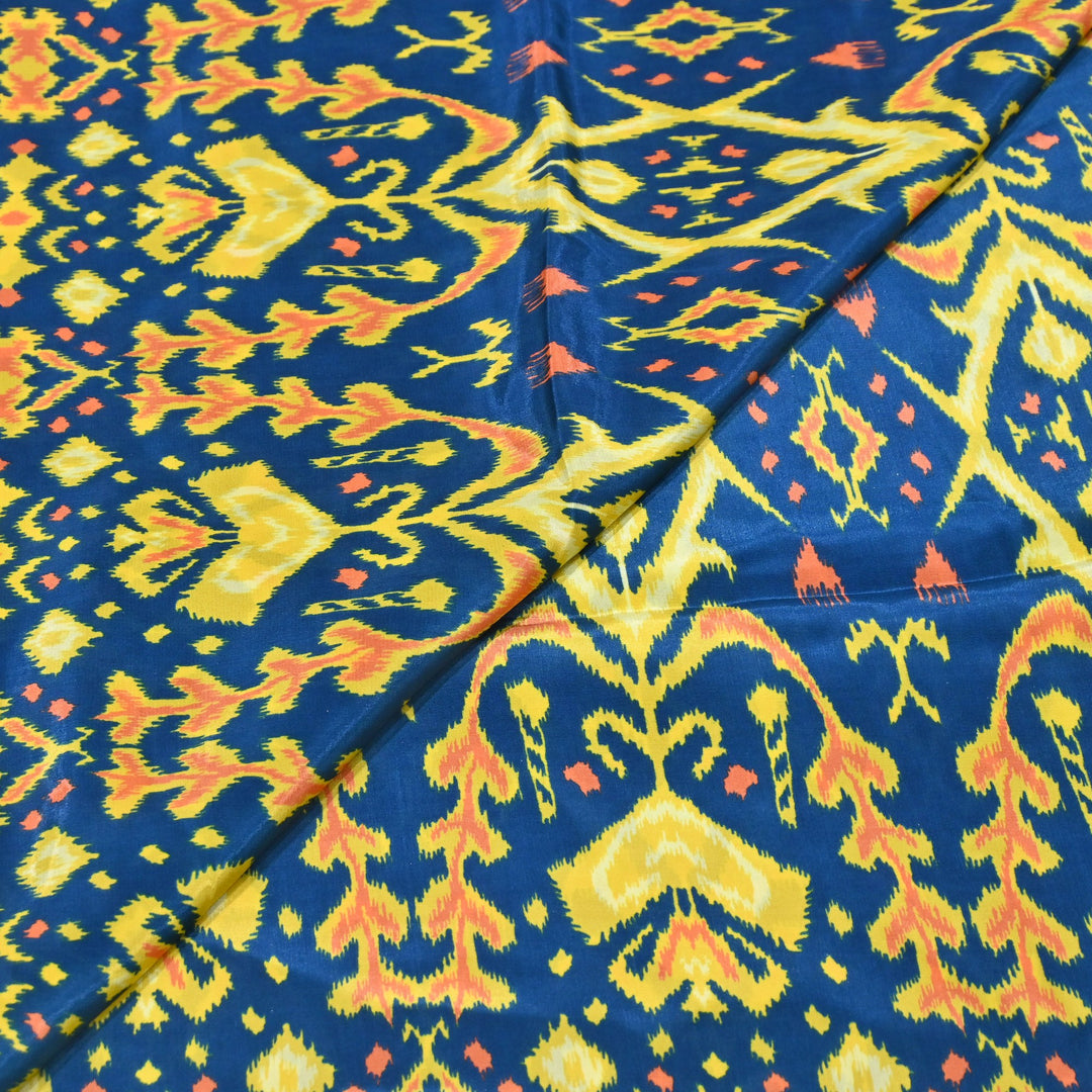 Viscose Crepe Digital Print | Designer Printed Fabric | 001166-14