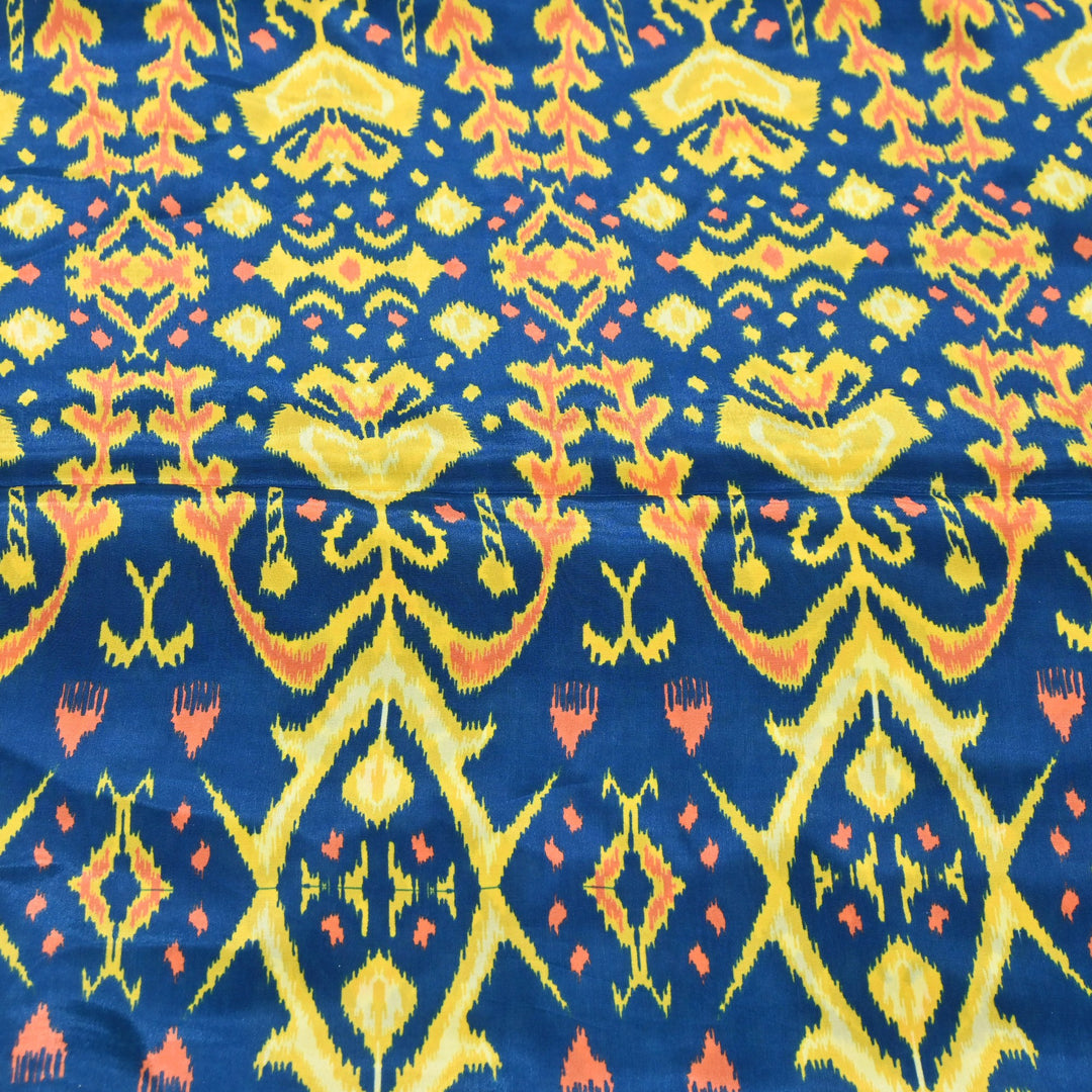 Viscose Crepe Digital Print | Designer Printed Fabric | 001166-14