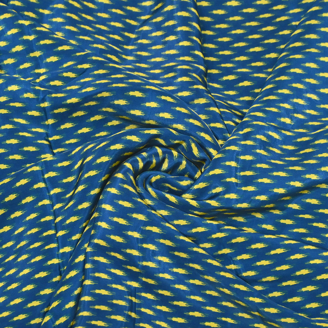 Viscose Crepe Digital Print | Designer Printed Fabric | 001166-15