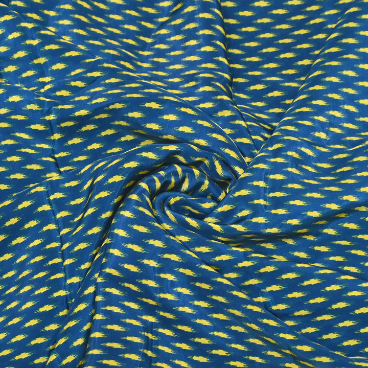 Viscose Crepe Digital Print | Designer Printed Fabric | 001166-15