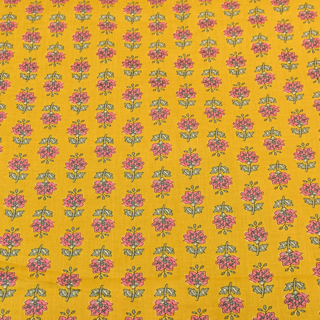 Premium Cotton Printed Fabric – Soft Breathable Designer Cotton Fabric - 000350-R8