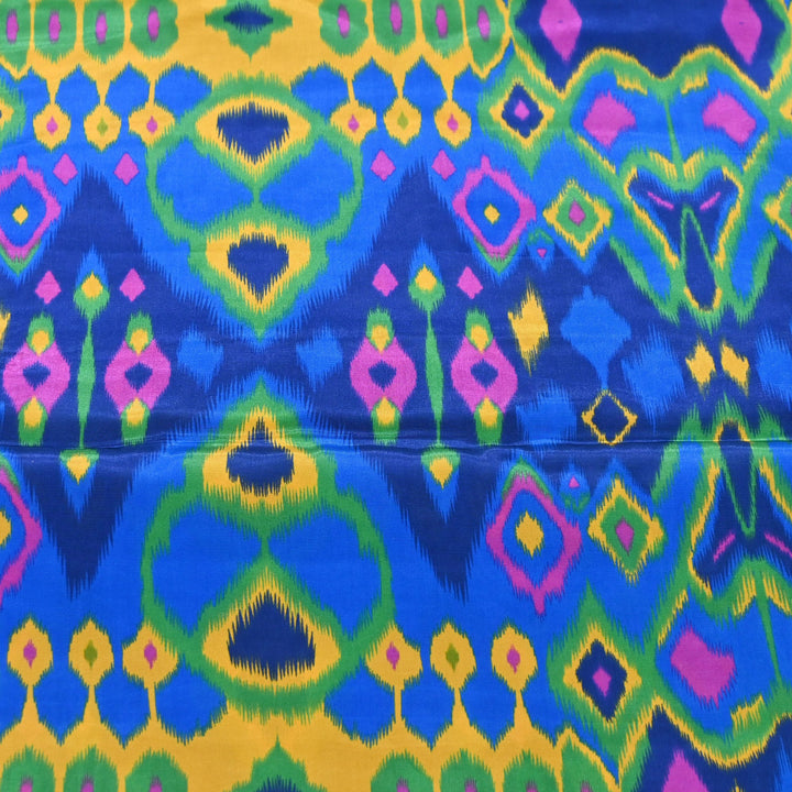 Viscose Crepe Digital Print | Designer Printed Fabric | 001166-18