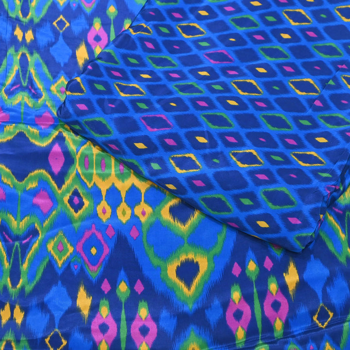 Viscose Crepe Digital Print | Designer Printed Fabric | 001166-18