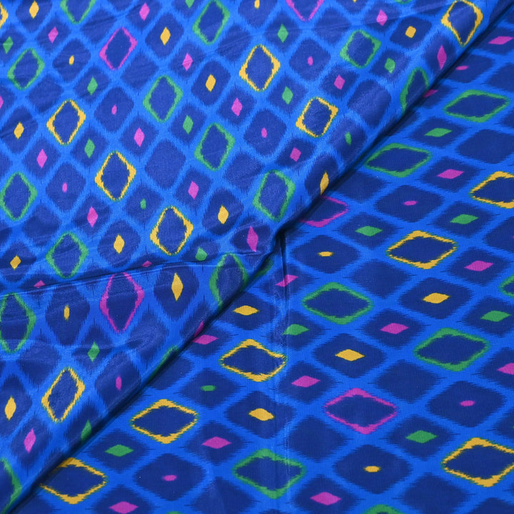 Viscose Crepe Digital Print | Designer Printed Fabric | 001166-19