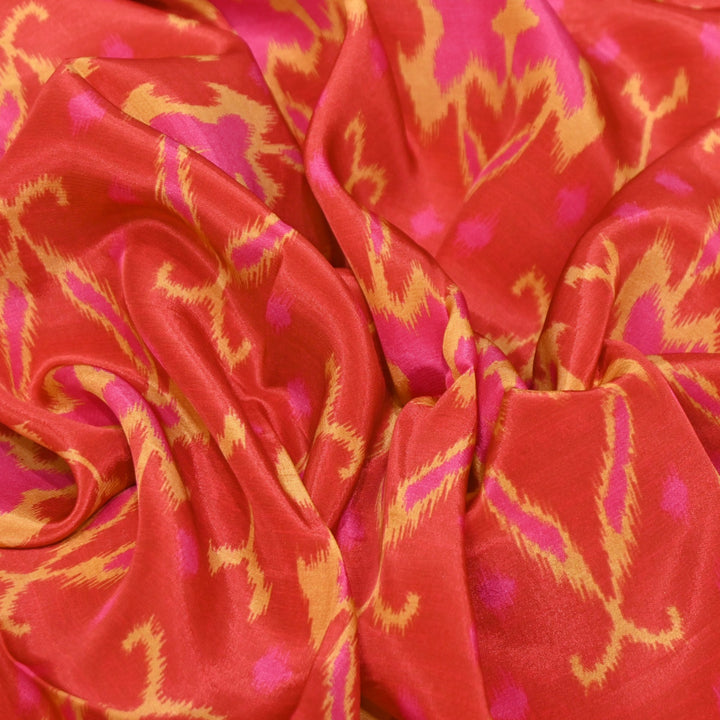 Viscose Crepe Digital Print | Designer Printed Fabric | 001166-16