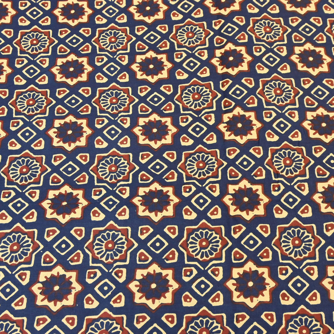 Premium Cotton Printed Fabric – Soft Breathable Designer Cotton Fabric - 000350-R15