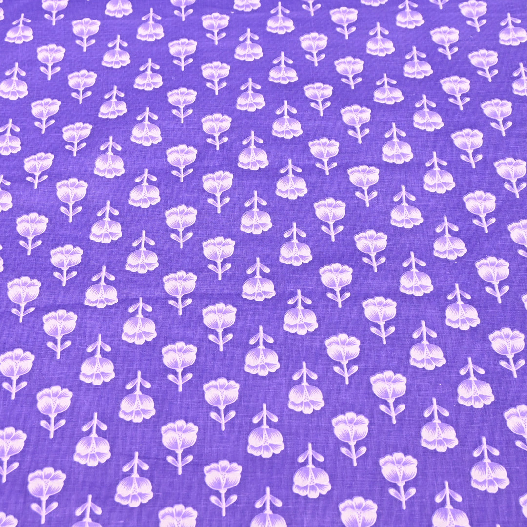 Premium Cotton Printed Fabric | Soft Breathable Designer Cotton Fabric | 000350-21