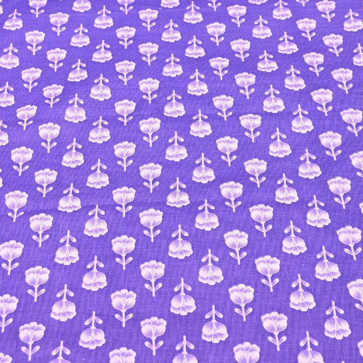 Premium Cotton Printed Fabric | Soft Breathable Designer Cotton Fabric | 000350-21