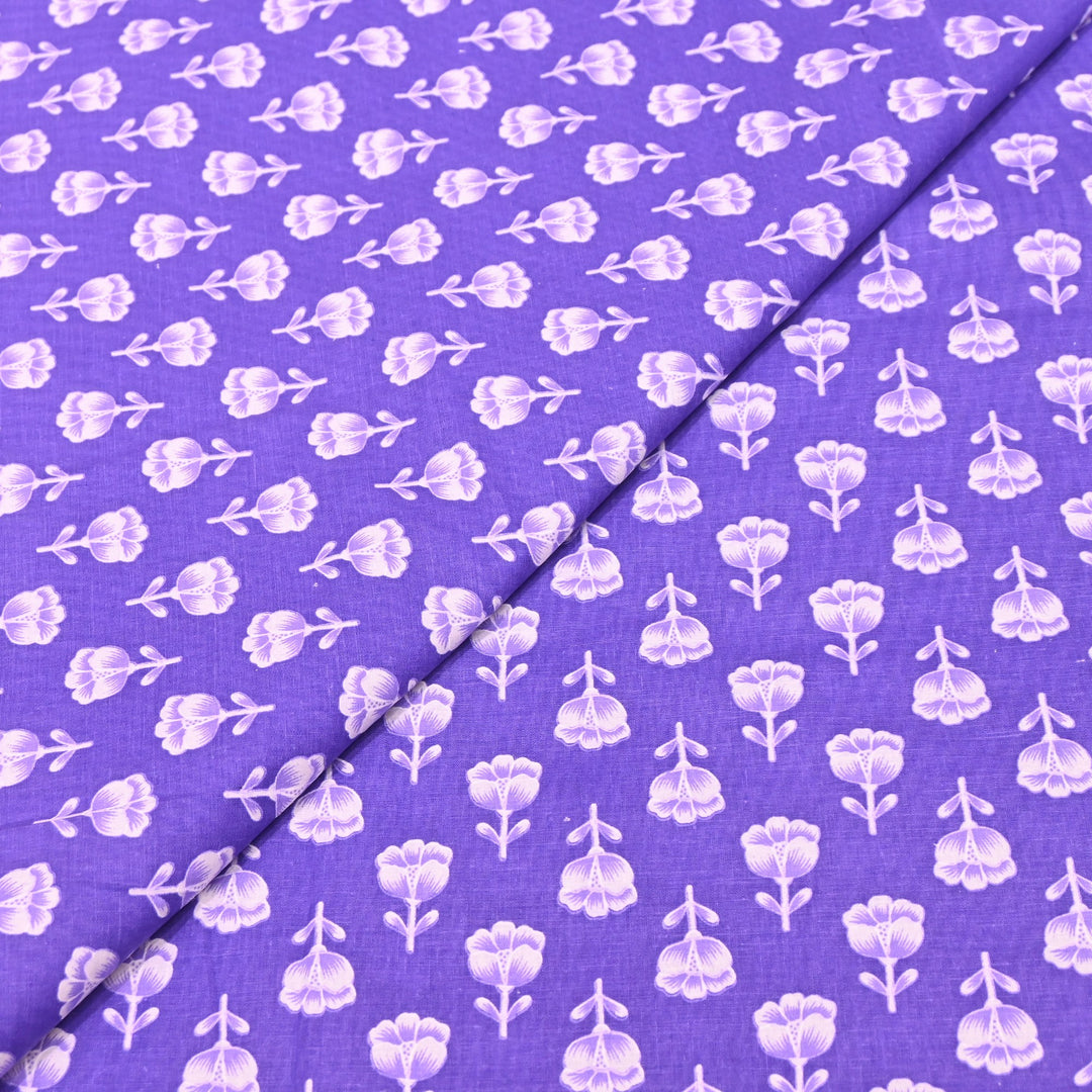 Premium Cotton Printed Fabric | Soft Breathable Designer Cotton Fabric | 000350-21