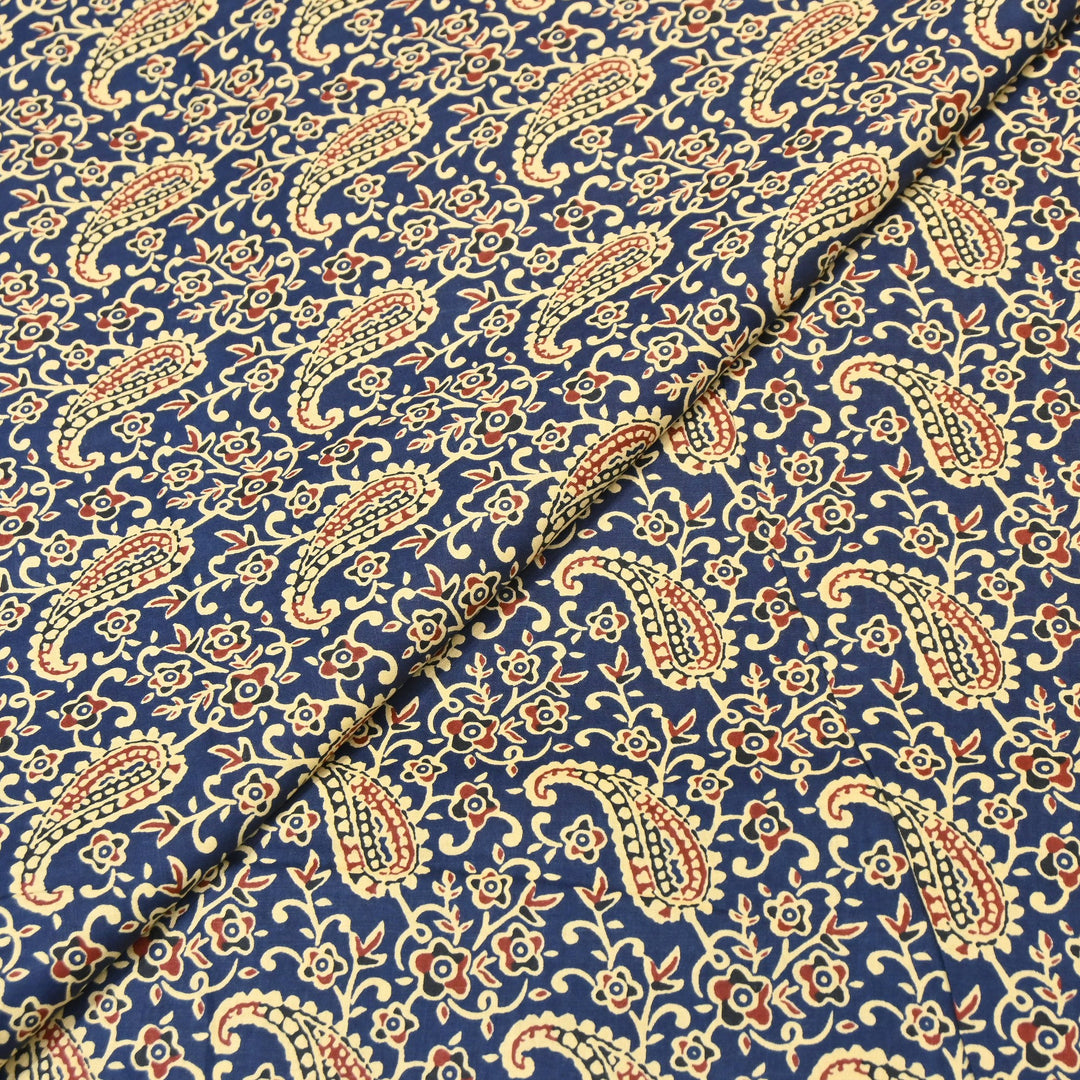 Premium Cotton Printed Fabric – Soft Breathable Designer Cotton Fabric - 000350-R16