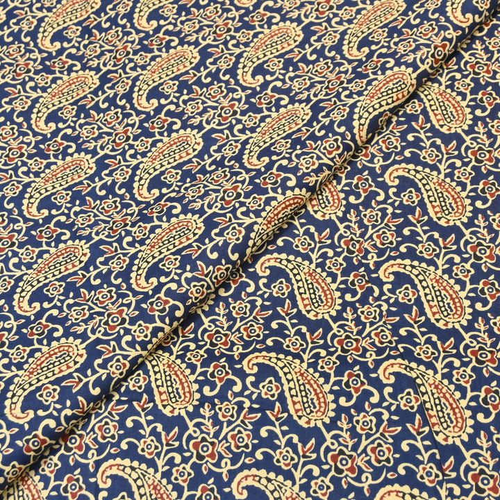 Premium Cotton Printed Fabric – Soft Breathable Designer Cotton Fabric - 000350-R16