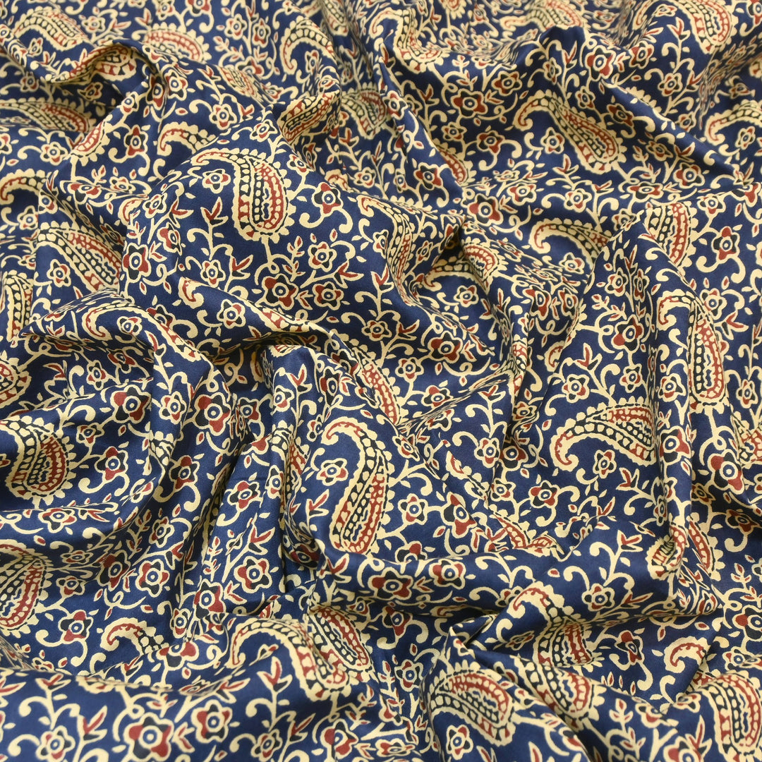 Premium Cotton Printed Fabric – Soft Breathable Designer Cotton Fabric - 000350-R16