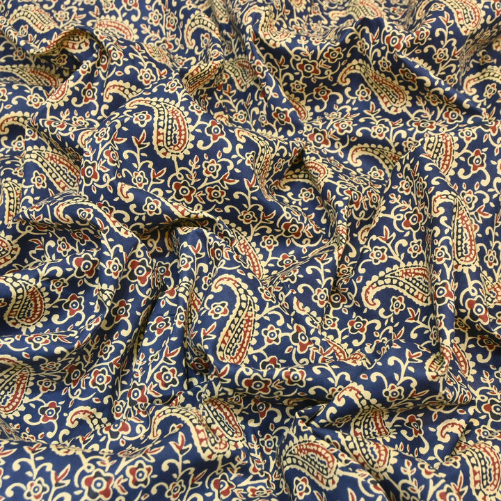 Premium Cotton Printed Fabric – Soft Breathable Designer Cotton Fabric - 000350-R16