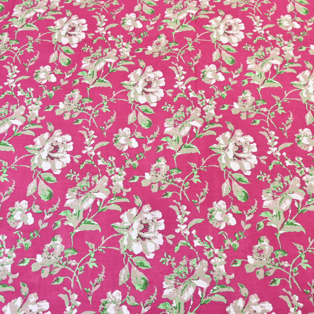 Premium Cotton Printed Fabric – Soft Breathable Designer Cotton Fabric - 000350-R13