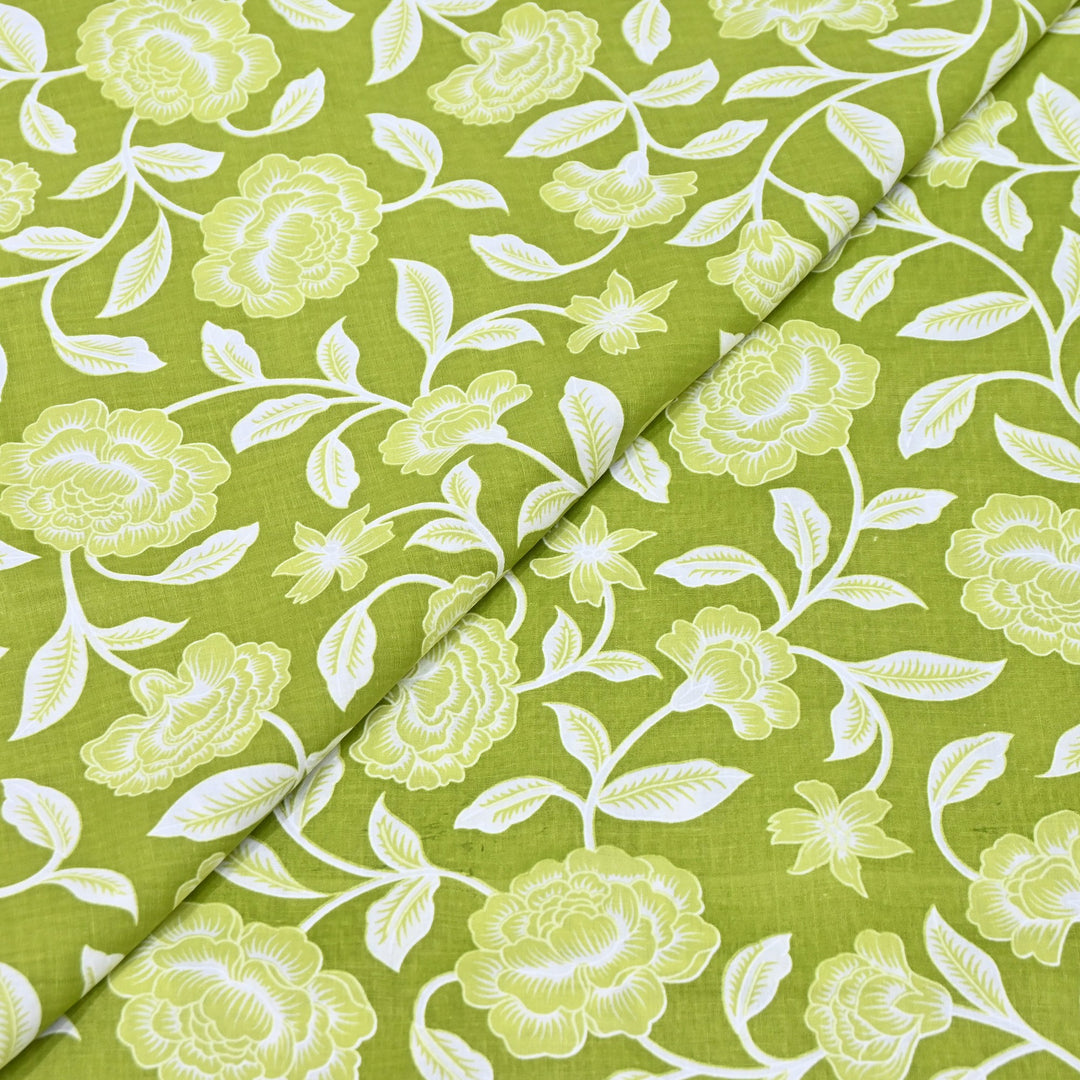 Premium Cotton Printed Fabric | Soft Breathable Designer Cotton Fabric | 000350-22
