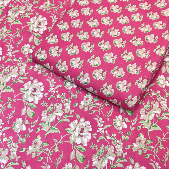 Premium Cotton Printed Fabric – Soft Breathable Designer Cotton Fabric - 000350-R13