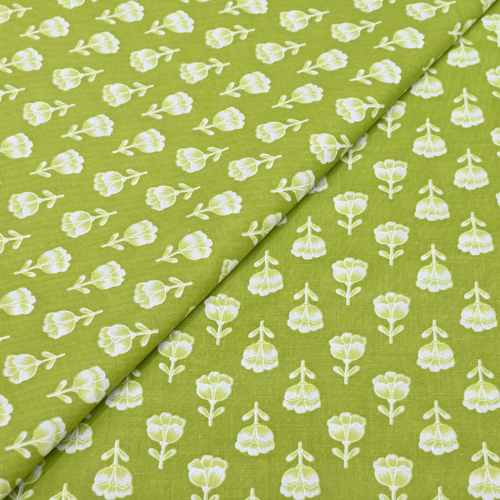 Premium Cotton Printed Fabric | Soft Breathable Designer Cotton Fabric | 000350-23