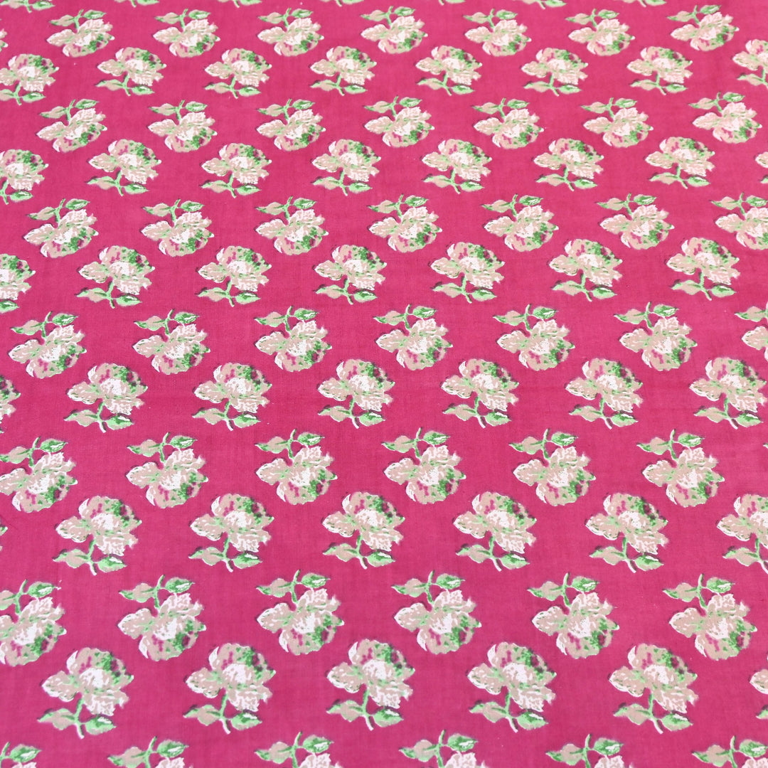 Premium Cotton Printed Fabric – Soft Breathable Designer Cotton Fabric - 000350-R14