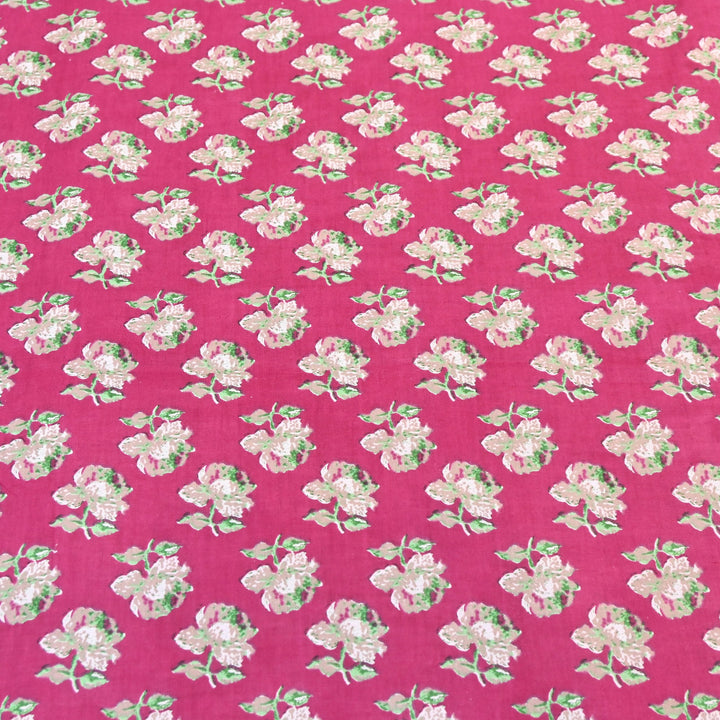 Premium Cotton Printed Fabric – Soft Breathable Designer Cotton Fabric - 000350-R14