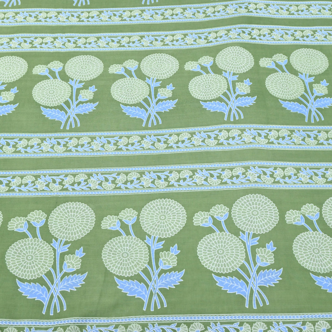 Premium Cotton Printed Fabric | Soft Breathable Designer Cotton Fabric | 000350-31