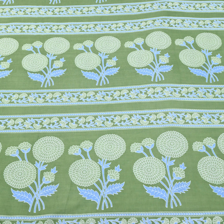 Premium Cotton Printed Fabric | Soft Breathable Designer Cotton Fabric | 000350-31