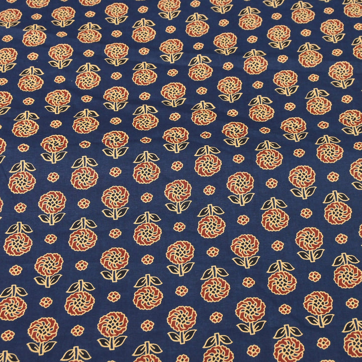 Premium Cotton Printed Fabric | Soft Breathable Designer Cotton Fabric | 000350-30