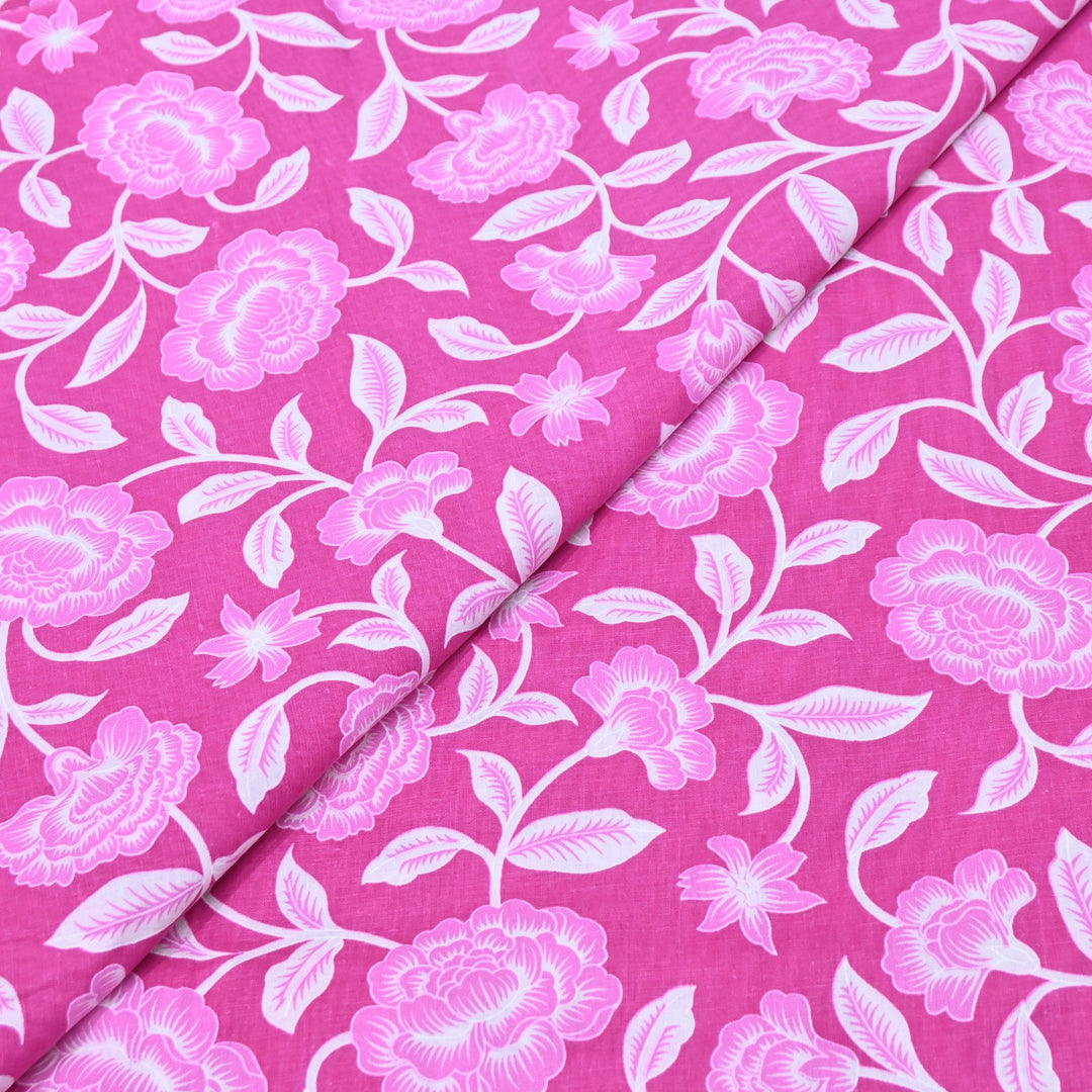 Premium Cotton Printed Fabric | Soft Breathable Designer Cotton Fabric | 000350-26