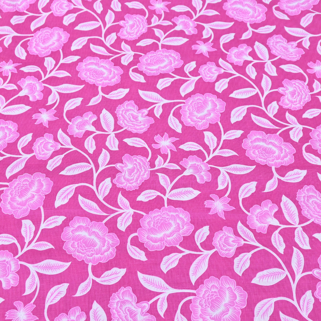 Premium Cotton Printed Fabric | Soft Breathable Designer Cotton Fabric | 000350-26