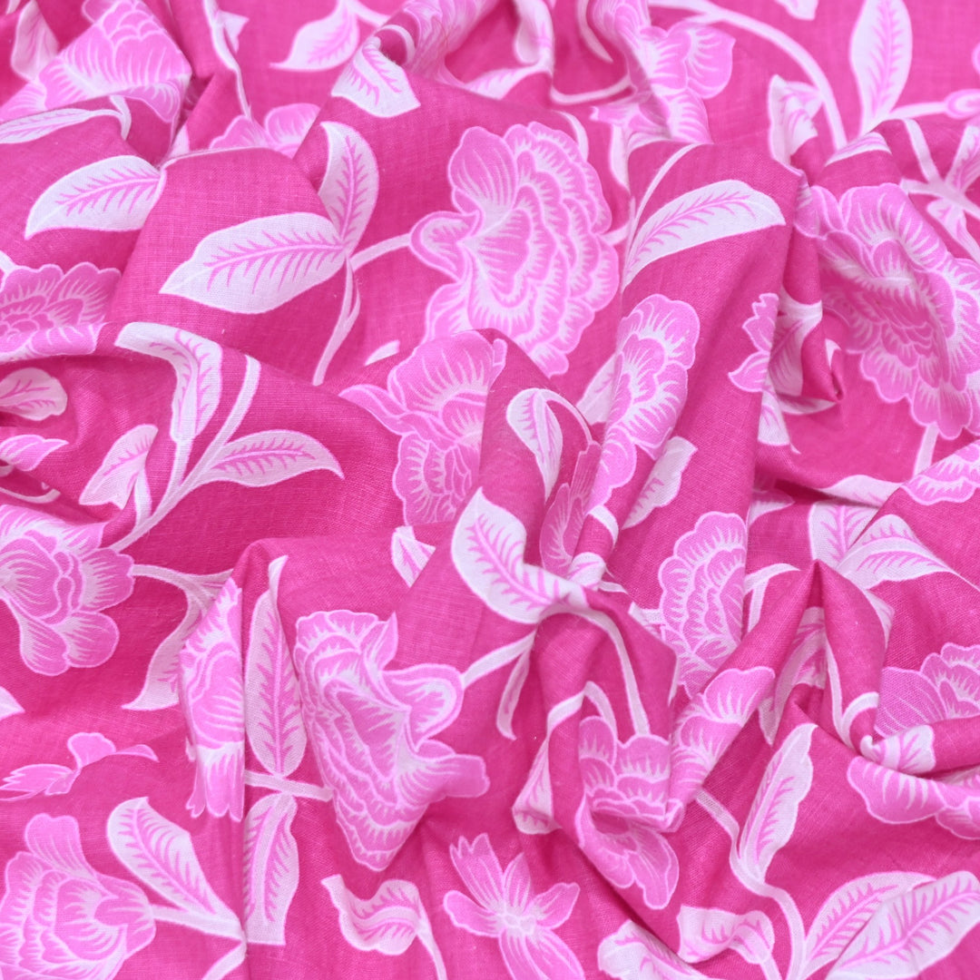 Premium Cotton Printed Fabric | Soft Breathable Designer Cotton Fabric | 000350-26