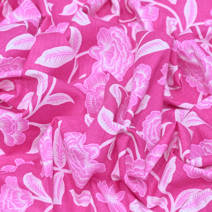 Premium Cotton Printed Fabric | Soft Breathable Designer Cotton Fabric | 000350-26