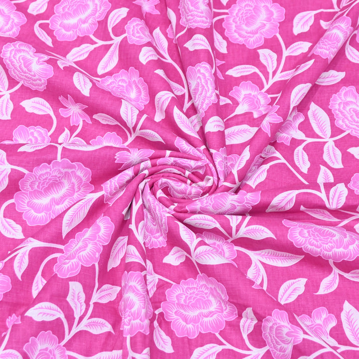 Premium Cotton Printed Fabric | Soft Breathable Designer Cotton Fabric | 000350-26