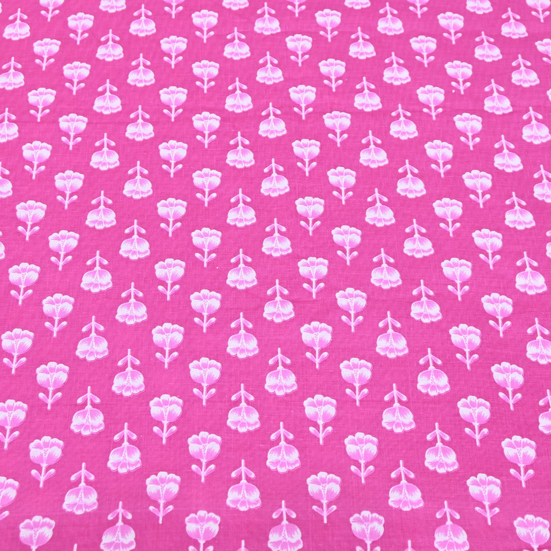 Premium Cotton Printed Fabric | Soft Breathable Designer Cotton Fabric | 000350-27