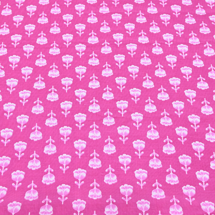 Premium Cotton Printed Fabric | Soft Breathable Designer Cotton Fabric | 000350-27