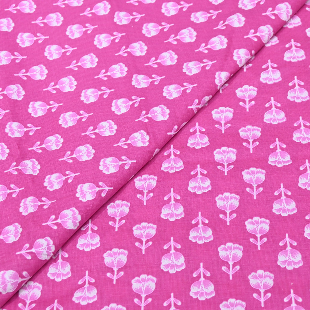 Premium Cotton Printed Fabric | Soft Breathable Designer Cotton Fabric | 000350-27