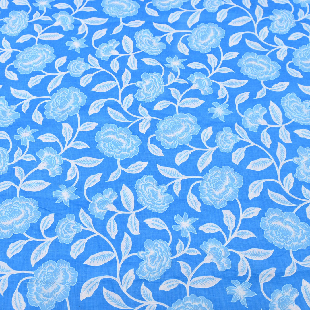 Premium Cotton Printed Fabric | Soft Breathable Designer Cotton Fabric | 000350-24