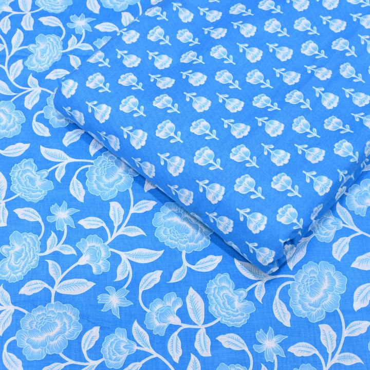 Premium Cotton Printed Fabric | Soft Breathable Designer Cotton Fabric | 000350-24