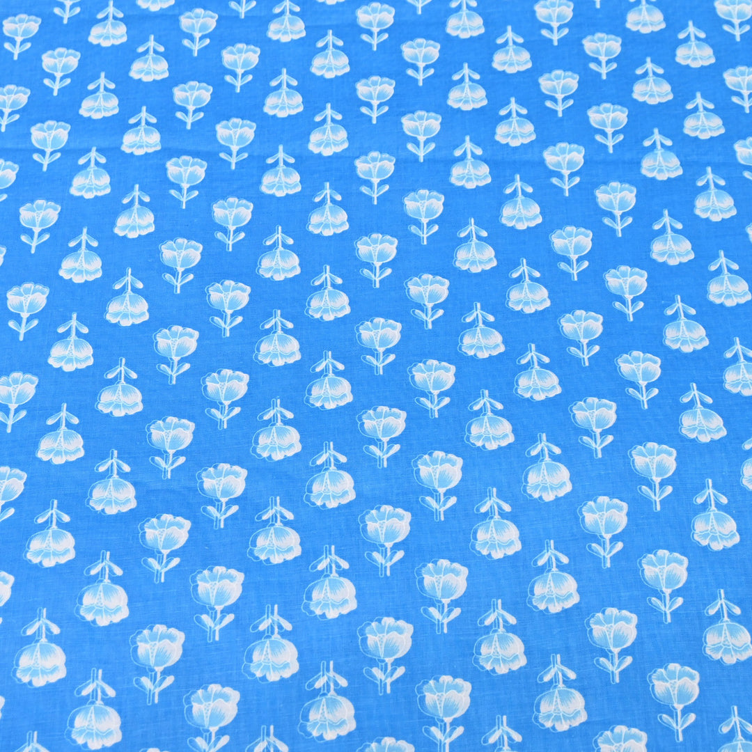 Premium Cotton Printed Fabric | Soft Breathable Designer Cotton Fabric | 000350-25