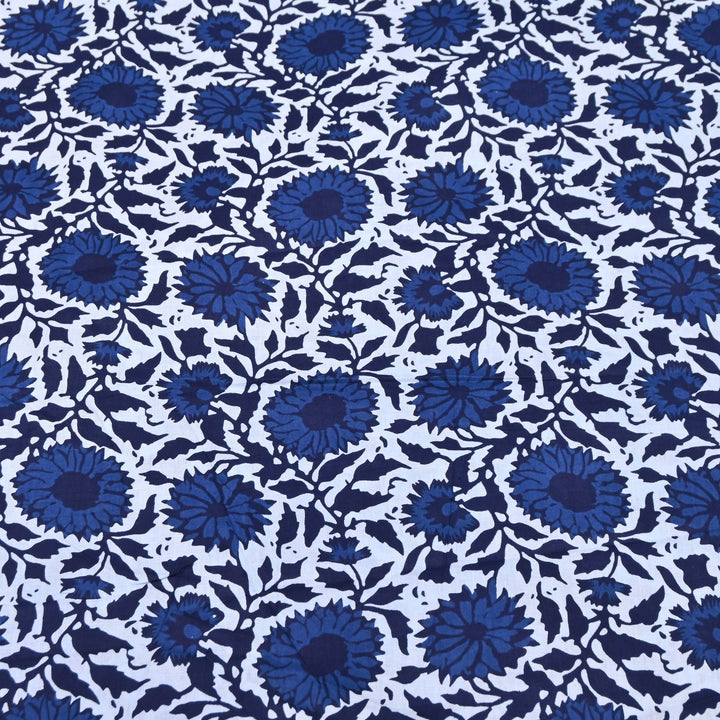 Premium Cotton Printed Fabric | Soft Breathable Designer Cotton Fabric | 000350-28