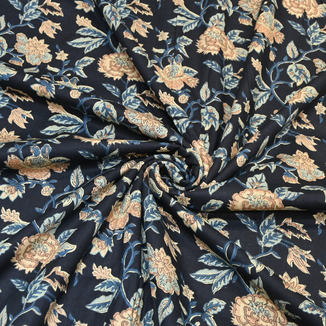 Premium Cotton Printed Fabric – Soft Breathable Designer Cotton Fabric - 000350-R31