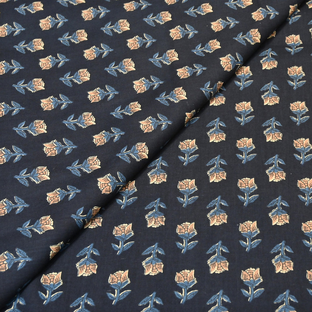 Premium Cotton Printed Fabric – Soft Breathable Designer Cotton Fabric - 000350-R32