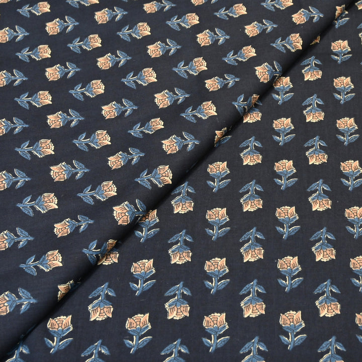Premium Cotton Printed Fabric – Soft Breathable Designer Cotton Fabric - 000350-R32